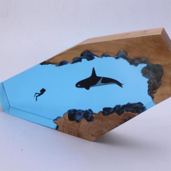 Killer Whale and  Diver Night Light （ Best Gift 🎁 ） - Image 6