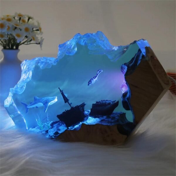 Whale Shark Night Light, Perfect Gift For Diving Enthusiasts, Table Lamp For Unique Home（ Best Gift 🎁 ） - Image 7