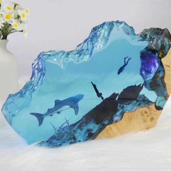 Whale Shark Night Light, Perfect Gift For Diving Enthusiasts, Table Lamp For Unique Home（ Best Gift 🎁 ） - Image 8