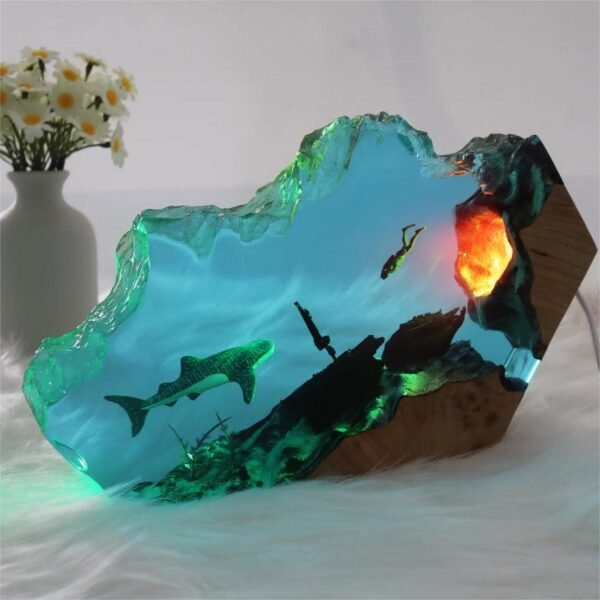 Whale Shark Night Light, Perfect Gift For Diving Enthusiasts, Table Lamp For Unique Home（ Best Gift 🎁 ） - Image 10