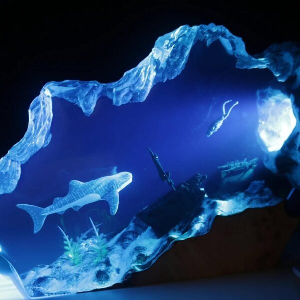 Whale Shark Night Light, Perfect Gift For Diving Enthusiasts, Table Lamp For Unique Home（ Best Gift 🎁 ） - Image 5