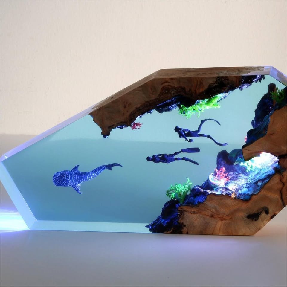 Whale Shark  Freestyle Diver Night Light ( Best Gift 🎁 ) - Image 3