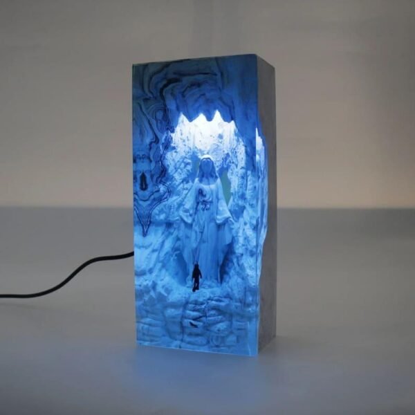 Virgin Mary Statue，Diver，Resin Table Lmap （ Best Gift 🎁 ） - Image 3