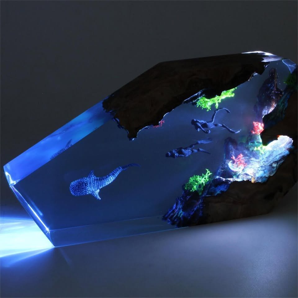 Whale Shark  Freestyle Diver Night Light ( Best Gift 🎁 ) - Image 5