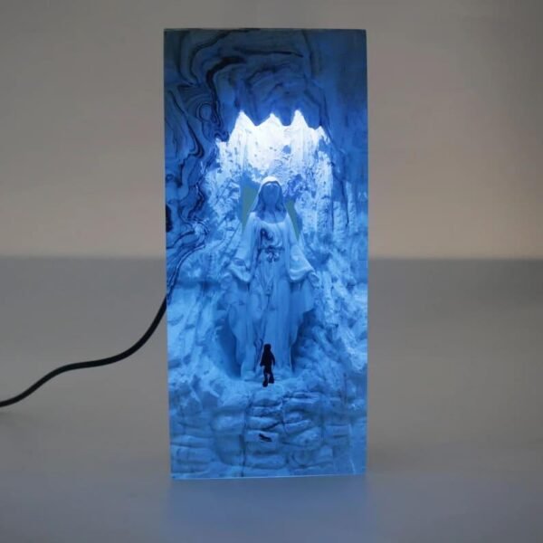Virgin Mary Statue，Diver，Resin Table Lmap （ Best Gift 🎁 ） - Image 2