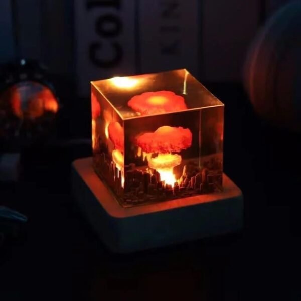 Atomic Bomb Resin Lamp （ Best Gift 🎁 ） - Image 3