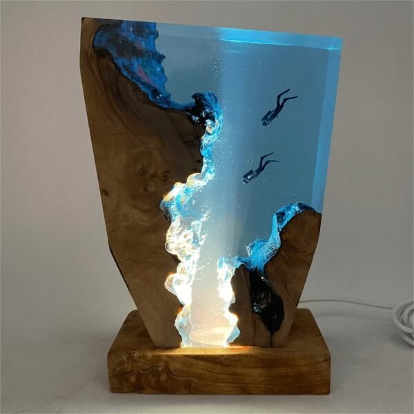 Diver frozen in light, Night Light, Scuba Diving Deep Sea Exploration（ Best Gift 🎁 ） - Image 3