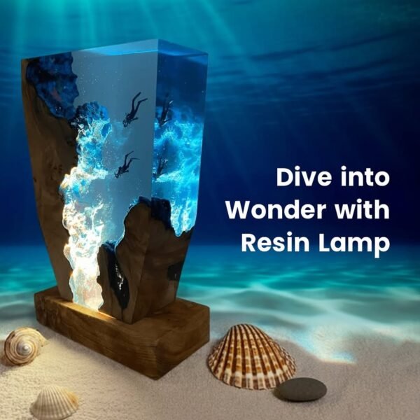 Diver frozen in light, Night Light, Scuba Diving Deep Sea Exploration（ Best Gift 🎁 ） - Image 12